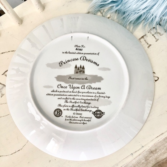 Disney, Princess Dreams, Once Upon A Dream, Porcelain Plate, First Issue - Picture 3 of 8